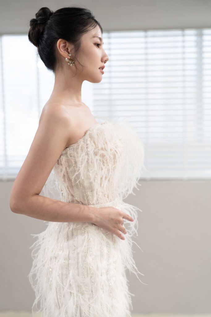 兩穿羽毛短裙款 (1)