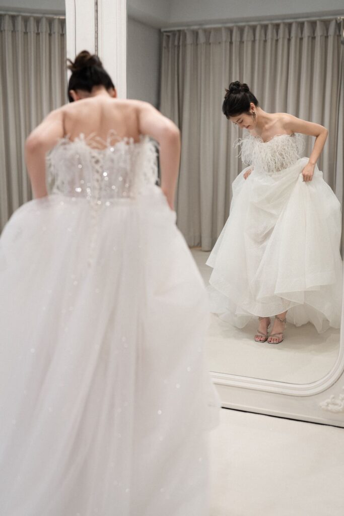 兩穿羽毛短裙款 (4)