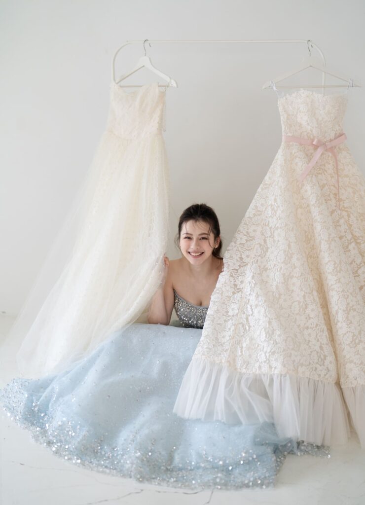 冷空藍·滿版亮片A Line (1)