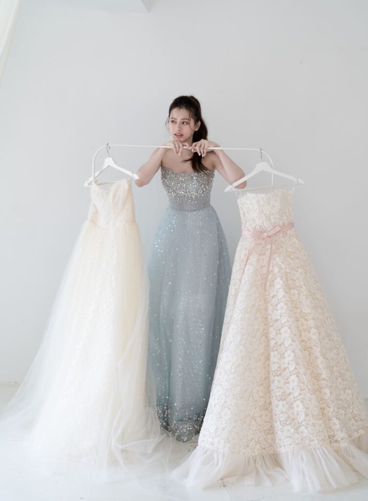 冷空藍·滿版亮片A Line (2)